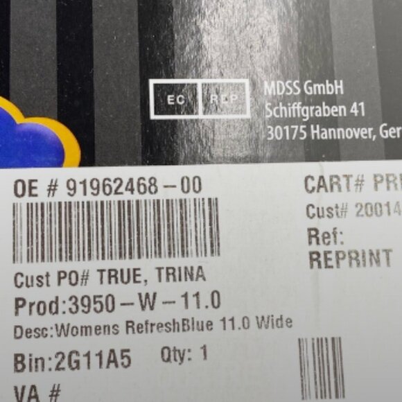 Dr Comfort Refresh X Women’s Double Depth Shoe 11W - Picture 8 of 10